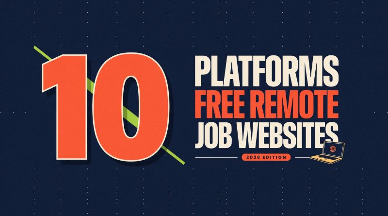 Free Remote Job Websites 10 Platforms