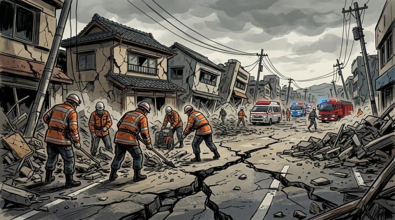 Japan Kumamoto earthquake 2026 damage rescue operations and recovery