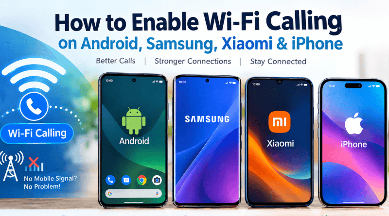 how to enable Wi-Fi Calling on Android